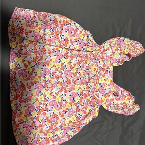 Old Navy Pink Floral Kids Blouse